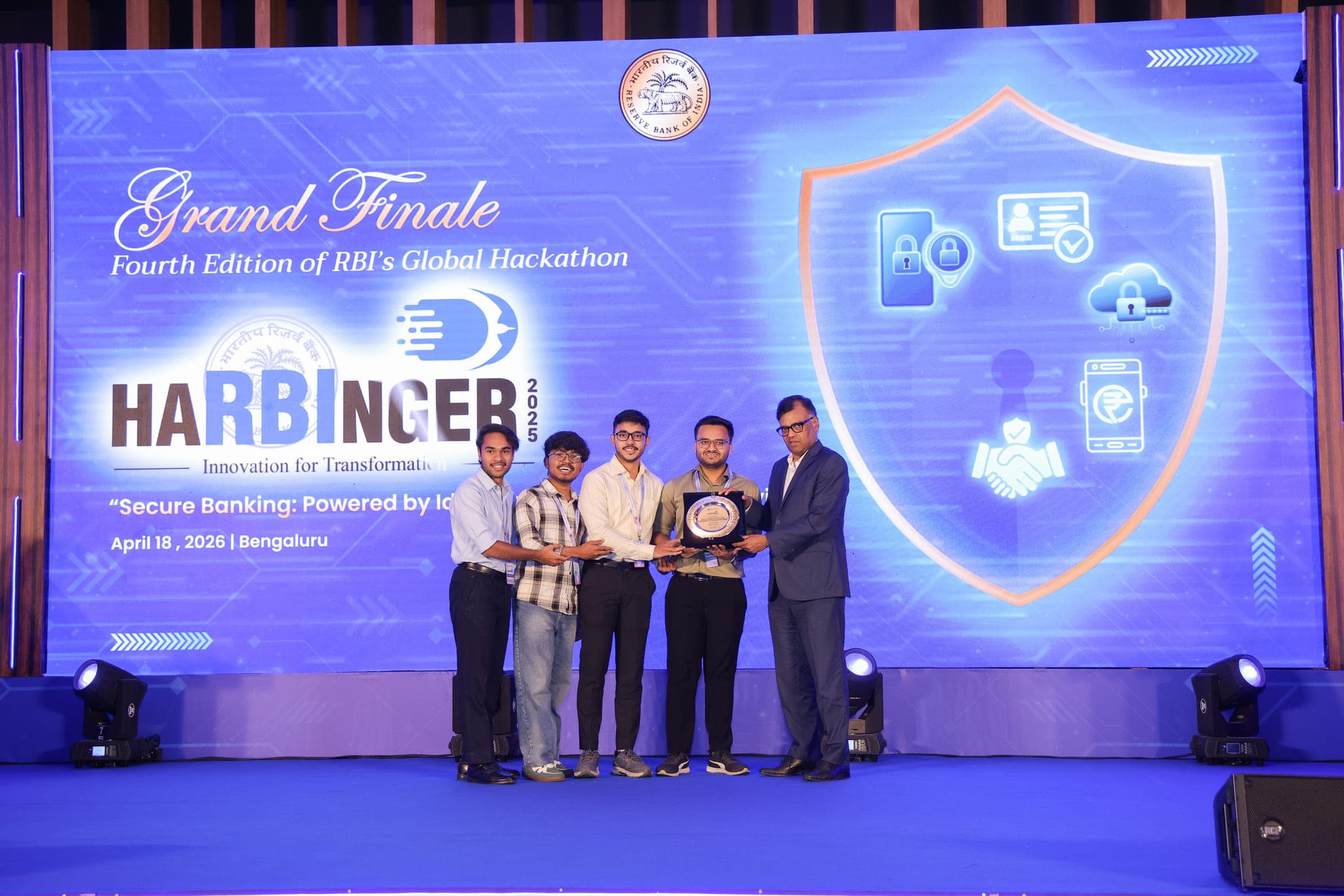 Team A-SPARSH at RBI HaRBInger